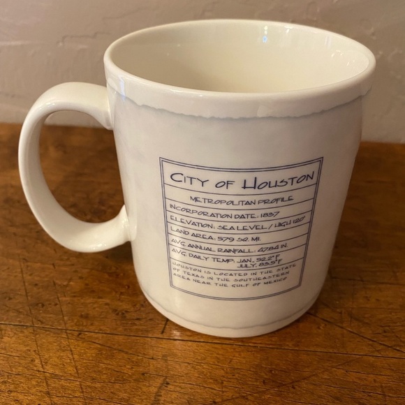 Starbucks 2007 Coffee Mug Houston Magnolia City 18 Oz Architectural Seri… - Picture 3 of 7